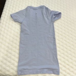 baby purple swiftly tech 2.0 size zero lululemon top
